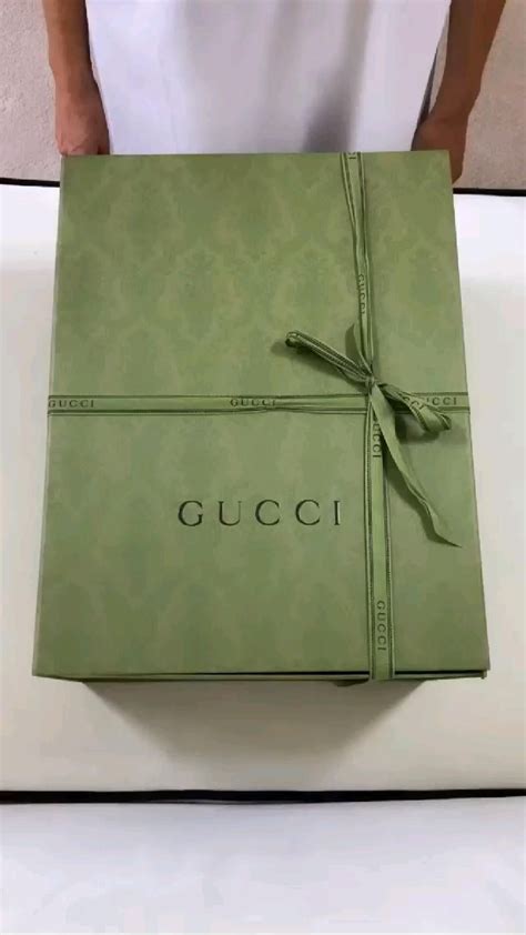 gucci original packaging|Gucci wrapping paper.